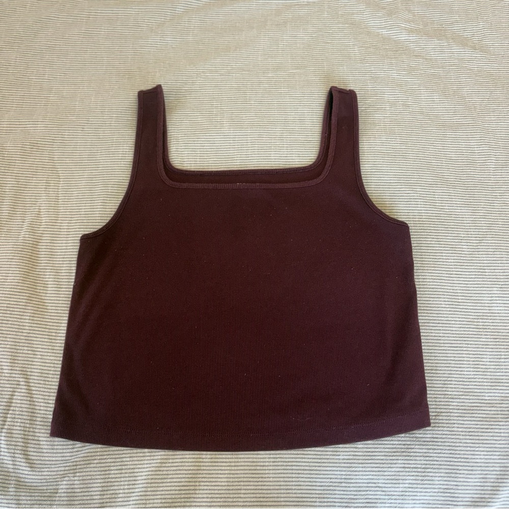 Old Navy Maroon Tank Top